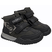 Ботинки детские Indigo Kids 55-0625C2 чёрный-серый 1